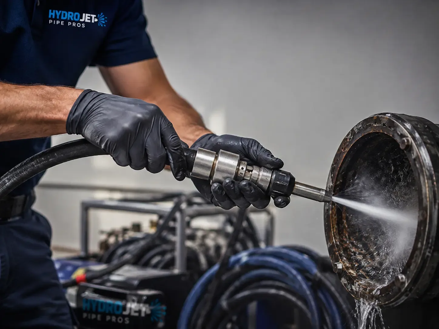 Hydro Jet Pipe Descaling in Northport, WA